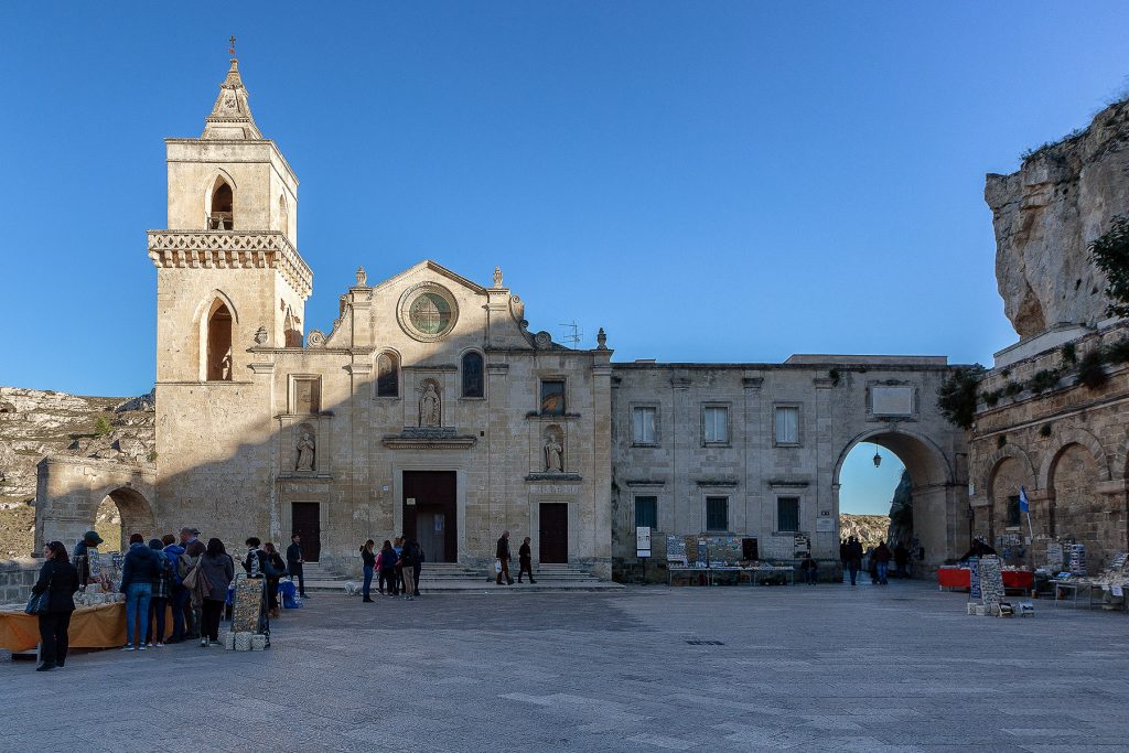 chiesa di San Pietro Caveoso, un motivo per cui visitare Matera.
